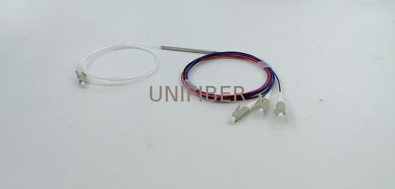 1х3 OM3 Multimode Fused Fiber Coupler Splitter 850nm LC/UPC 50/25/25