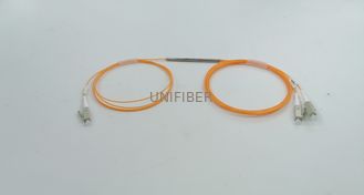 OM3 Multimode 1х2 Fiber Coupler 850nm LC/UPC 50/50