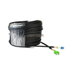 FTTA CPRI Armored Patch Cord LC UPC To SC APC Duplex Singlemode G657A1 4.8/7.0mm