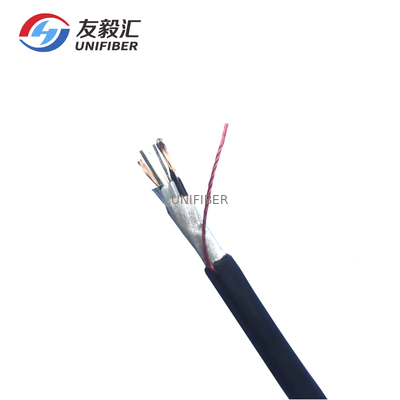 FTTA Hybrid Fiber Optic Cable Copper Wire Power Photoelectric Composite Cable