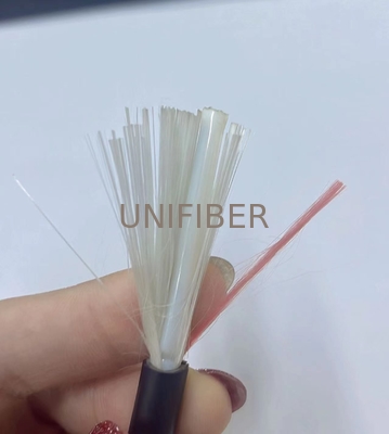 Rodent Resistant Indoor Outdoor Single Loose Tube Fibre Optic Cable 2~24 Fibres