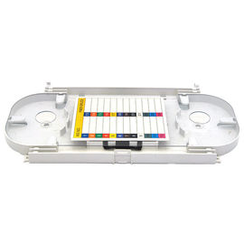 12/24 Core Fiber Optic Patch Panel Plastic ABS Optical Splicing Cassette Module