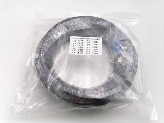 4 Core FC- SC G657A1 4.8/7.0mm LSZH FTTA CPRI Patch Cord