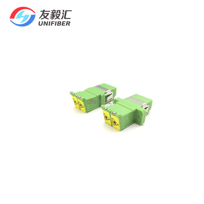 CATV Duplex Fiber Optic Coupler Singlemode Shutter LC APC