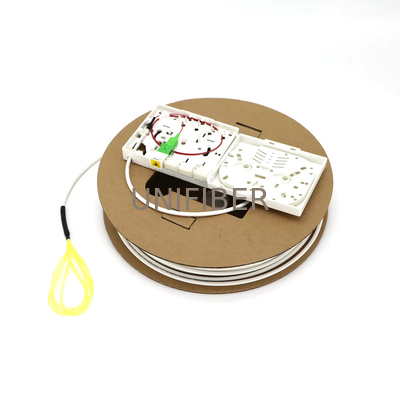 FTTH プリス・ターミナル・オプティック (PTO) 1 FO ドロップケーブル G657A2 SC APC 30m